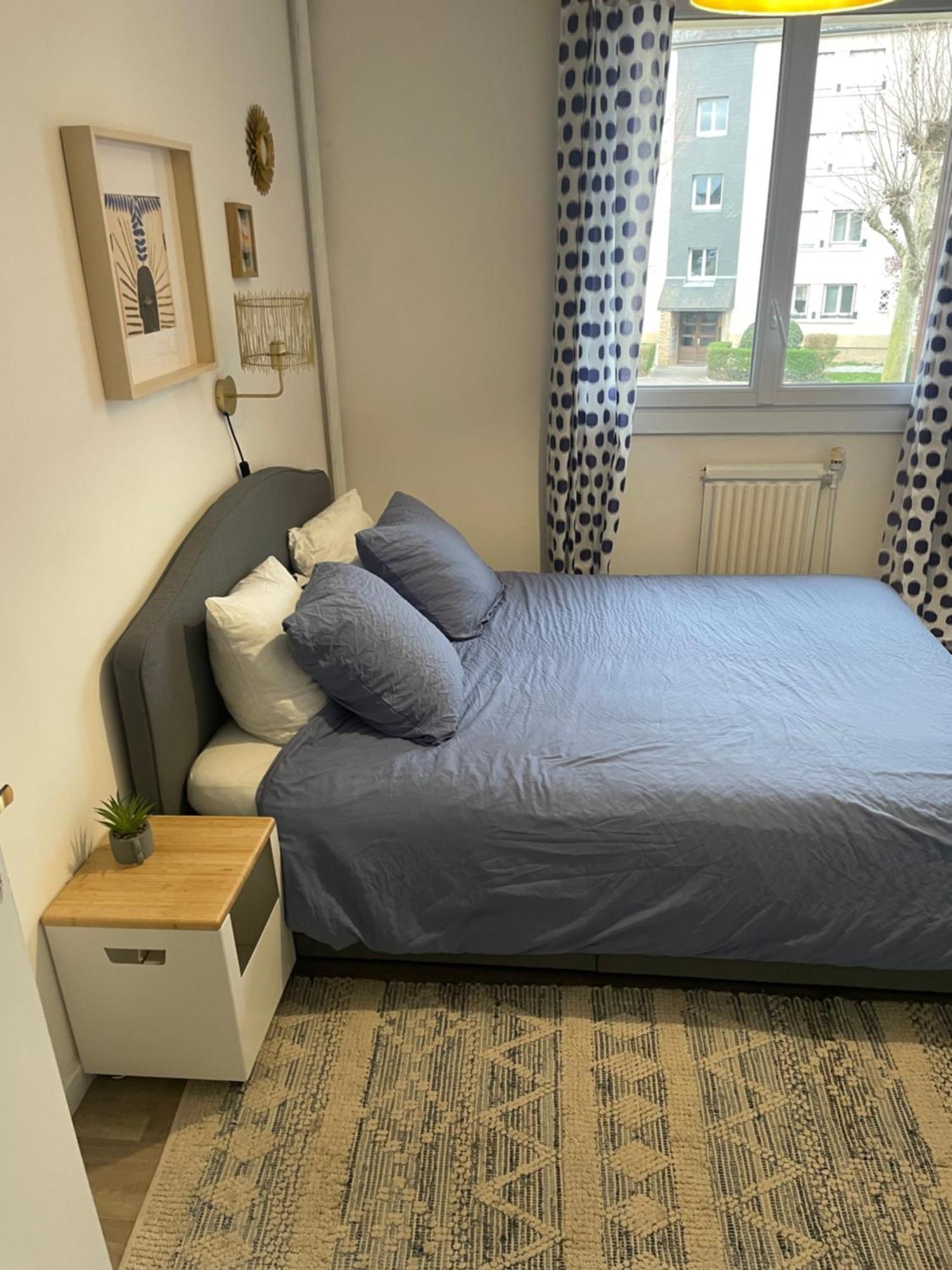 Bel Appartement Spacieux ,Convivial De 3 Chambres Avec Parking Prive Secure 캉 외부 사진